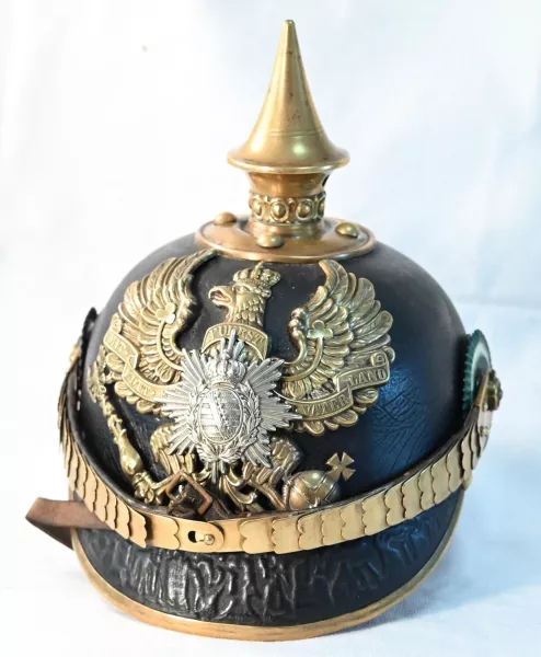 Saxe Coburg-Gotha, Infanterie Regt. 95 EM/NCO Pickelhaube Visuel 1 principal